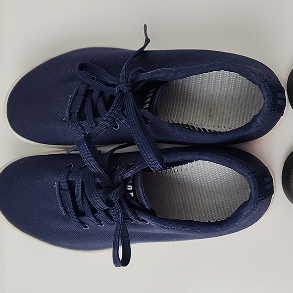 NOBULL Canvas Unisex Trainer Sneakers Navy - Picture 9 of 16